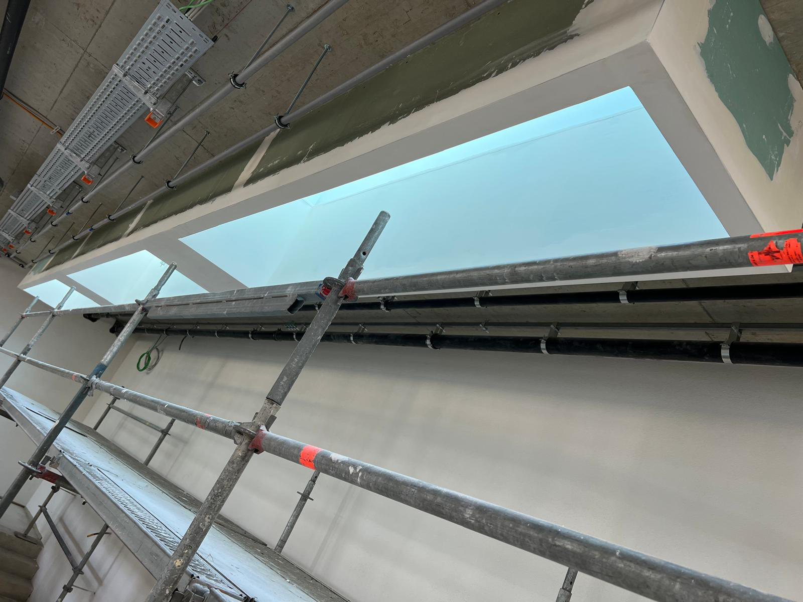 Innenausbau mit Oberlicht